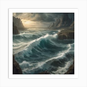 Ocean Storm Art Print