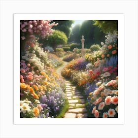 Fairy Garden 10 Art Print