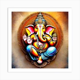 Ganesha 6 Art Print