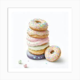 Donuts 1 Art Print