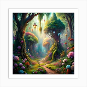 Fairytale Forest Art Print