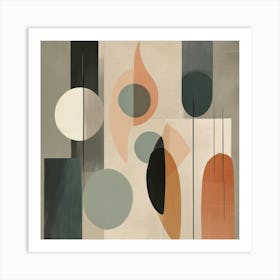 Abstract Shapes 3 Art Print