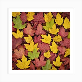 Autumn Leaves 34 Art Print