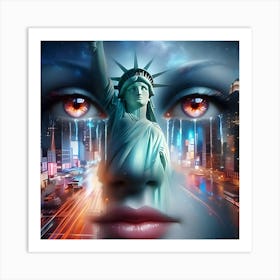 Statue Of Liberty 1 Art Print