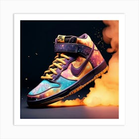 Nike Dunk High Galaxy 6 Art Print