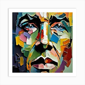 Portrait Of A Man Art Print