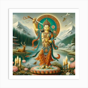 Manjusri Art Print