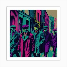 London Streets Art Print