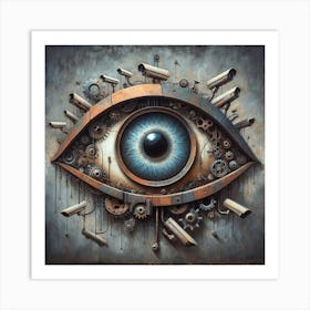 Eye Of The Machine 2 Art Print