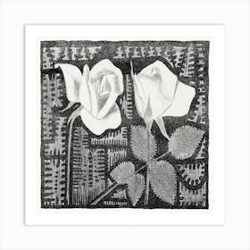 Two Roses (C Art Print