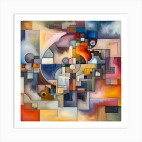 Abstract Painting 1 Art Print