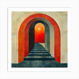 Archway To The Sun Art Print