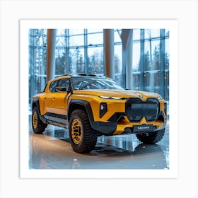 Bmw X5 Concept Art Print