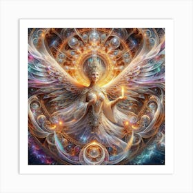 Angel Of Light 11 Art Print