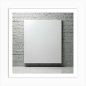 Blank Canvas Art Print