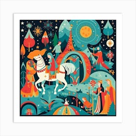 Fairy Tale Illustration 1 Art Print