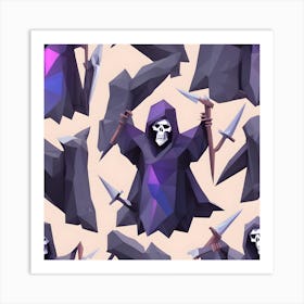 I Am Reaper Art Print