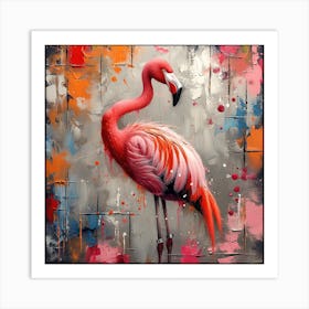 Flamingo 7 Art Print