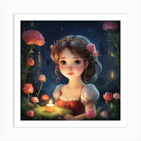 Beauty And The Beast art print Art Print