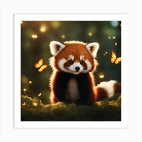 Red Panda 1 Art Print