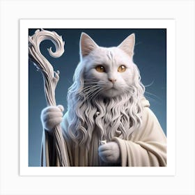 Lord Of The Rings Cat 1 Art Print