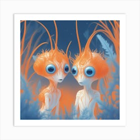 Aliens 4 Art Print