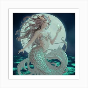 Mermaid 17 Art Print