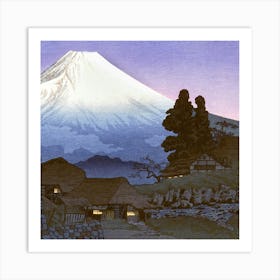 Mt Fuji Art Print