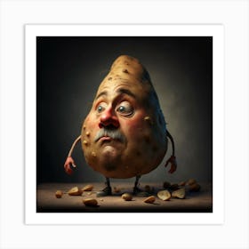 Potato Man 1 Art Print