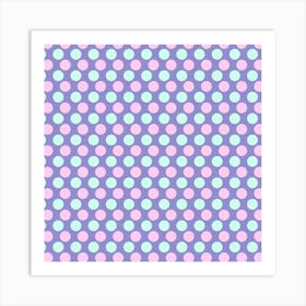 Pastel Polka Dream Art Print