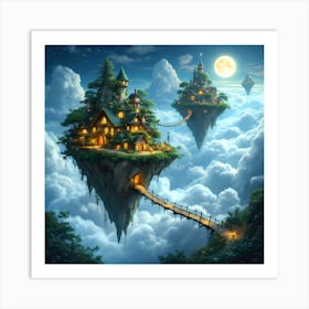 Fairytale In The Sky Art Print