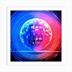 Disco Ball 1 Art Print