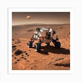 Mars Rover 1 Art Print