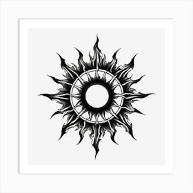 blackSun Art Print