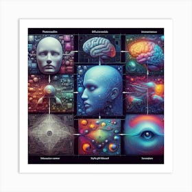 Brain Of Man Art Print