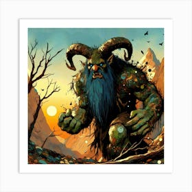 Ogre S Lair 10 Art Print