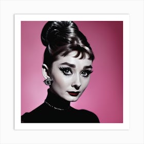 Audrey Hepburn Iconic Art Print