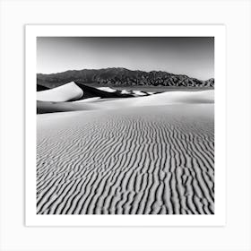 Death Valley Sand Dunes 3 Art Print