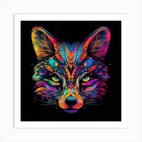 Psychedelic Fox 1 Póster