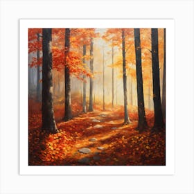 Autumn Forest 1 Art Print