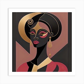 African Woman 9 Art Print