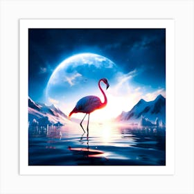 Stork No.3 Art Print