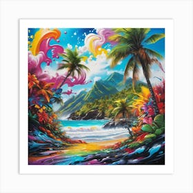 Tropical Paradise 2 Art Print