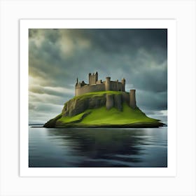 Castle On The Island Art Print