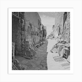 Street Scene In The Souks Art Print