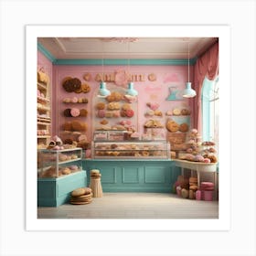 Default Create A Unique Design Cookie Shop 1 Art Print