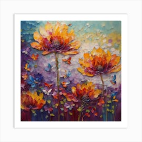 Flower of Rudbeckia 1 Art Print