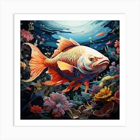 Goldfish 4 Art Print