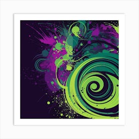 Abstract Background 1 Art Print