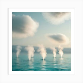 Clouds In The Sky Art Print